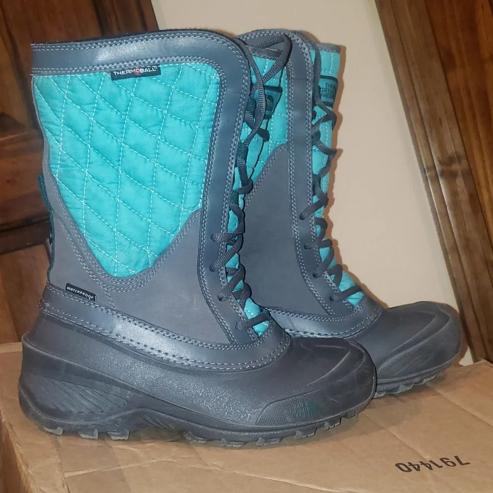 THE NORTH FACE THERMOBALL SHELLISTA BOOTs GIRLS 4